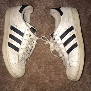 Adidas Superstars size women’s 9.5